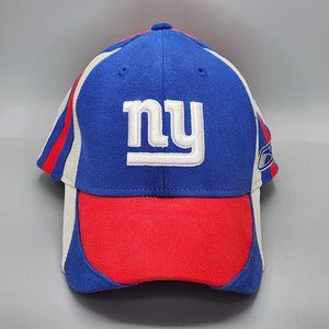 New York Giants Hat Cap Fitted OSFA Red Blue Grey NFL Football Reebok Kids